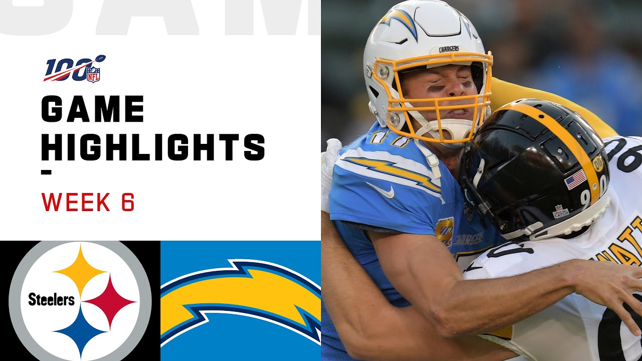 Steelers vs. Chargers Week 6 Highlights | NFL 2019