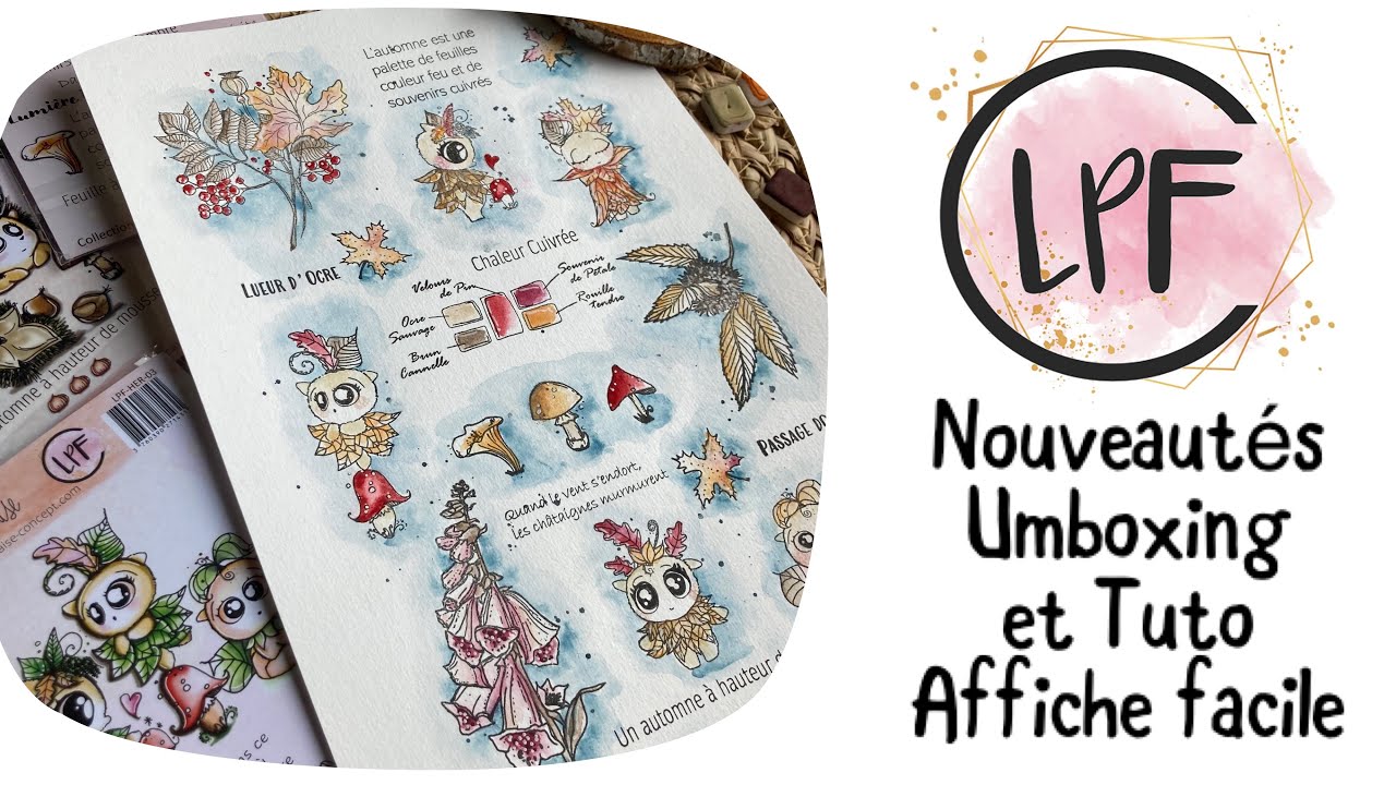 Nouveautés automne Umboxing LPF et Tuto facile affiche « les gardiens »