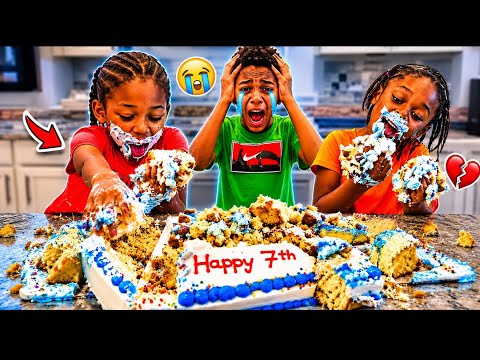 JEALOUS SIBLINGS RUINS BIG BROTHER BIRTHDAY | THEY INSTANTLY REGRETS IT