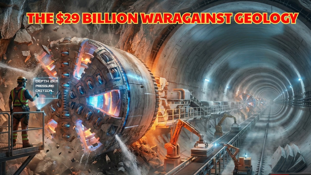 The $29 Billion Gamble: Why This Tunnel Nearly Bankrupted Everything