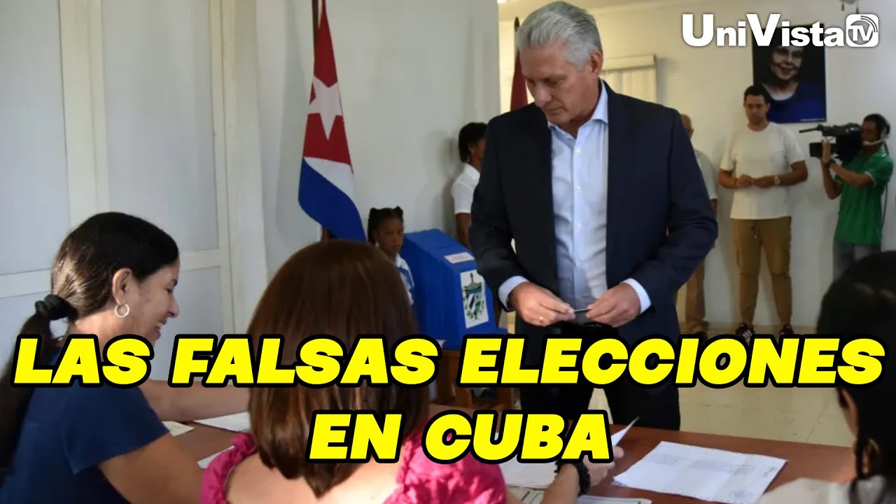 Las falsas elecciones en Cuba - YouTube
