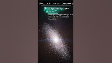 Triangulum galaxy rendered in Blender #universe #render #space #galaxy #blender #3dart #eevee #star
