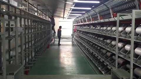 nylon DTY producing on FAWA texturing machine