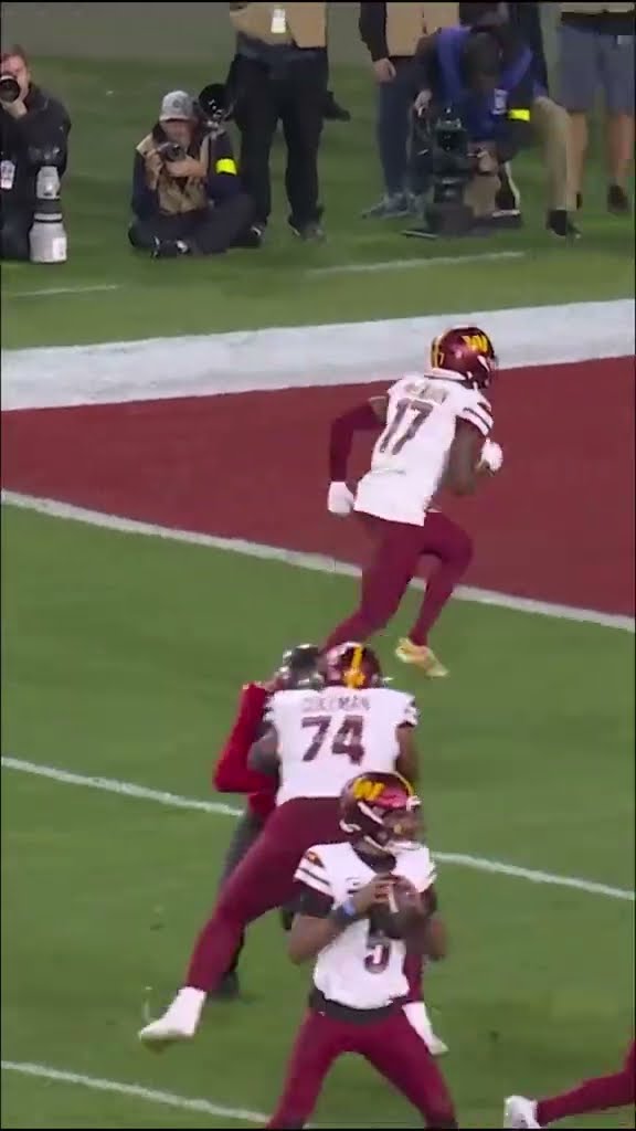 what a game so far #terrymclaurin #washington #commanders #nfl #nfl #nflplayoffs