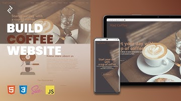 Create a Coffee Website Responsive (HTML, CSS, Java Script) #3