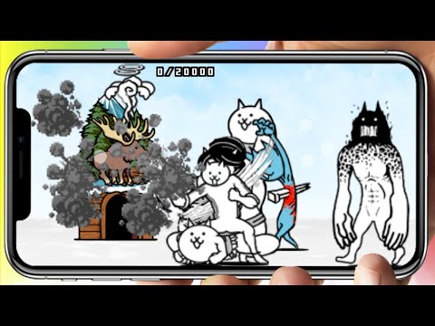 ВЫБИЛ 600 КОНСЕРВНЫХ БАНОК, НОВОГОДНИЙ ПОДАРОК / The Battle Cats / Мобильная игра