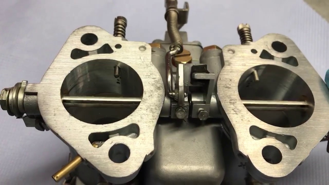 Badly Rebuilt Porsche 356 Solex Carburettors