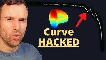 BREAKING: Curve Finance HACK ☢️ CRV Crypto Crash Explained