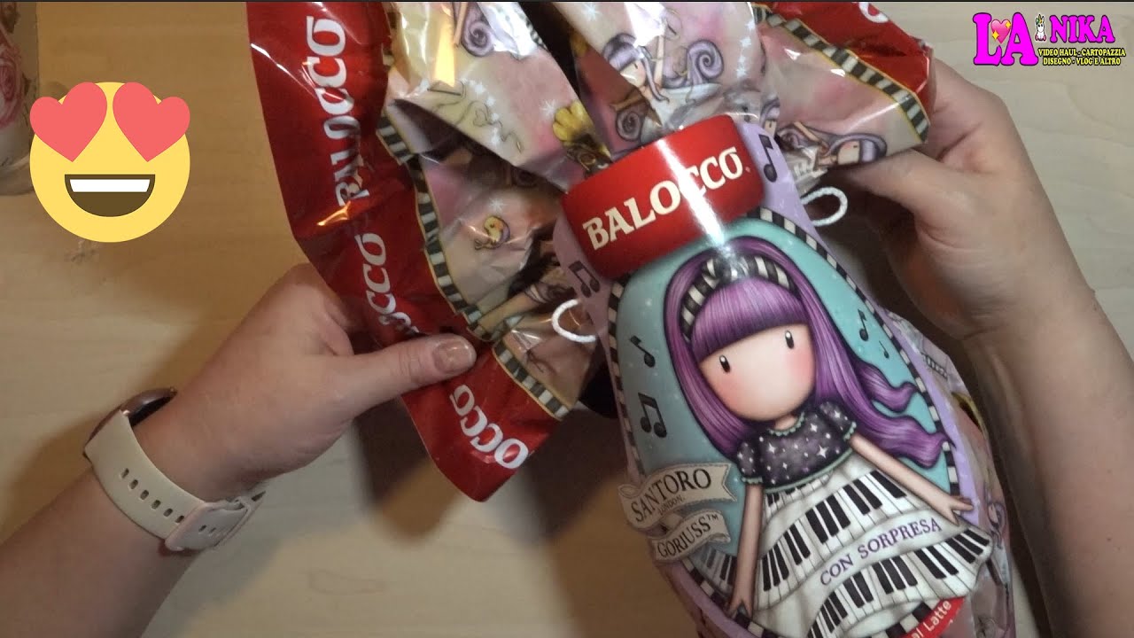 APRO UOVO DI PASQUA 2024 DELLE GORJUSS SANTORO DELLA BALOCCO By Nika