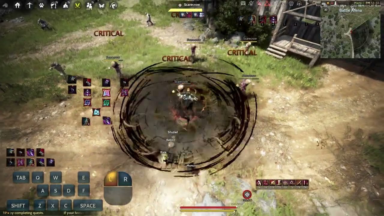 Bdo Next Step Ninja Succession Pve combo for newbie player