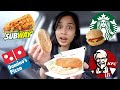 taste testing VEGAN FAST FOOD *2021 edition* | clickfortaz