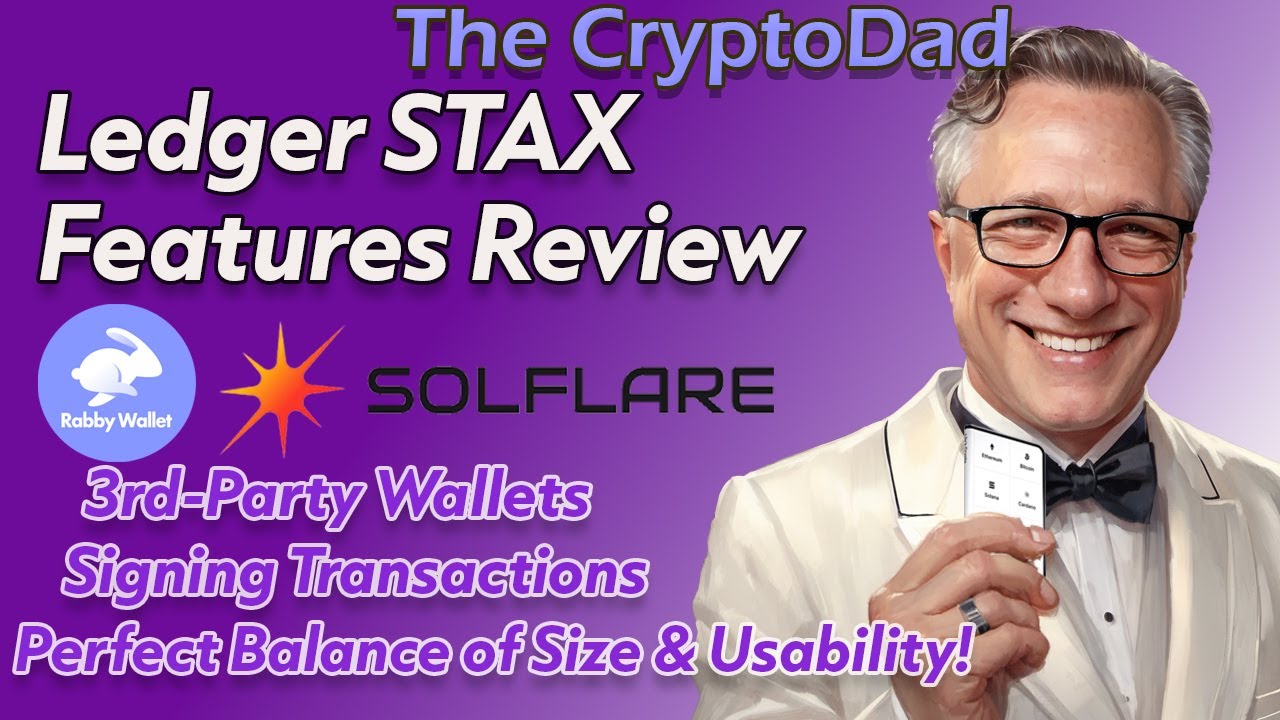 🔥 Game-Changer: Ledger STAX– Perfect Balance of Size & Usability! Connect  to 3rd-party wallets!📏💡
