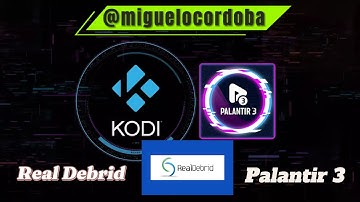 Real Debrid - Palantir3 para kodi @miguelocordoba