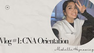 Vlog #1: CNA Orientation Day + CNA Haul+ General Information