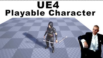 Unreal Engine 4: How to make playable character from Mixamo (Speed)