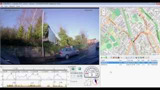 GS9000 car cam, dashcam with GPS, software demo - excellent camera & software screenshot 4