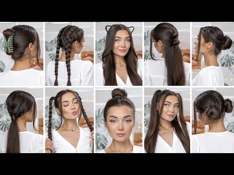 10 EASY HEATLESS BACK TO SCHOOL HAIRSTYLES!