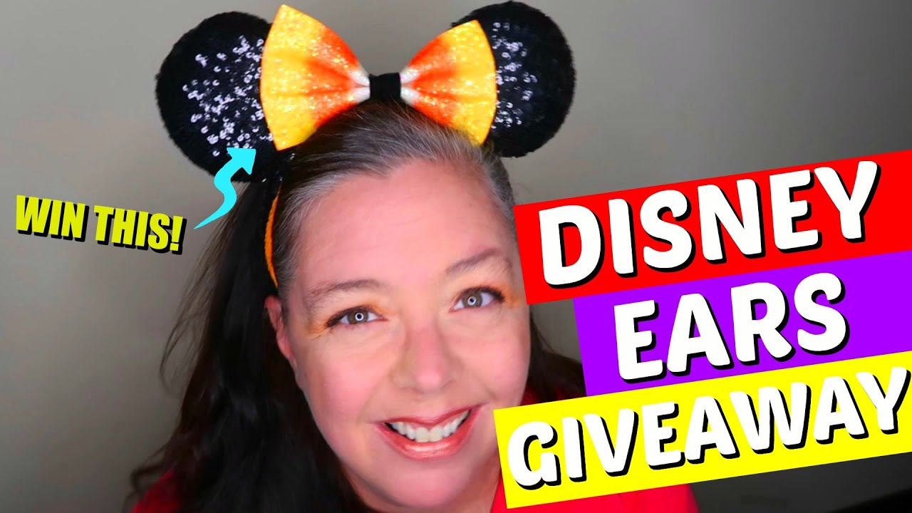DISNEY GIVEAWAY 2020 | Mickey Mouse Candy Corn Ears | 100 SUBSCRIBER CONTEST