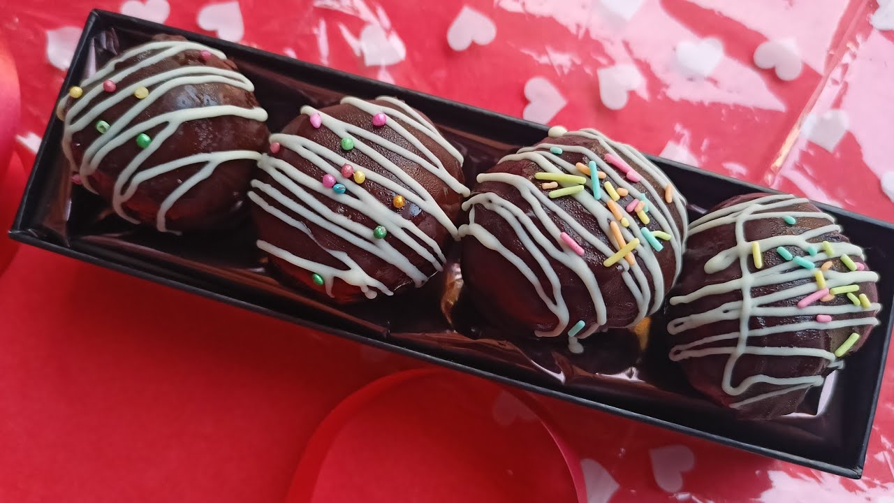 Chocolate Cake Balls recipe Chocolaty balls Valentine's Special