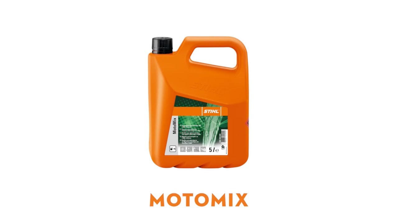 STIHL MotoMix 1 5 gallon container of Ethanol-Free 2-Cycle 50:1 Pre-Mixed  Fuel 5 gal