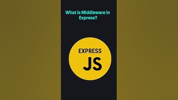 What is  Middleware in Express? #coding #javascriptdev #messagingapplication #programming