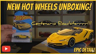 Hot Wheels Lamborghini Centenario Roadster- Unboxing & Review | Aparimit Collects #lamborghini 