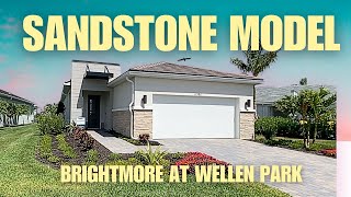 The Award-Winning Sandstone Model in Brightmore at Wellen Park FL