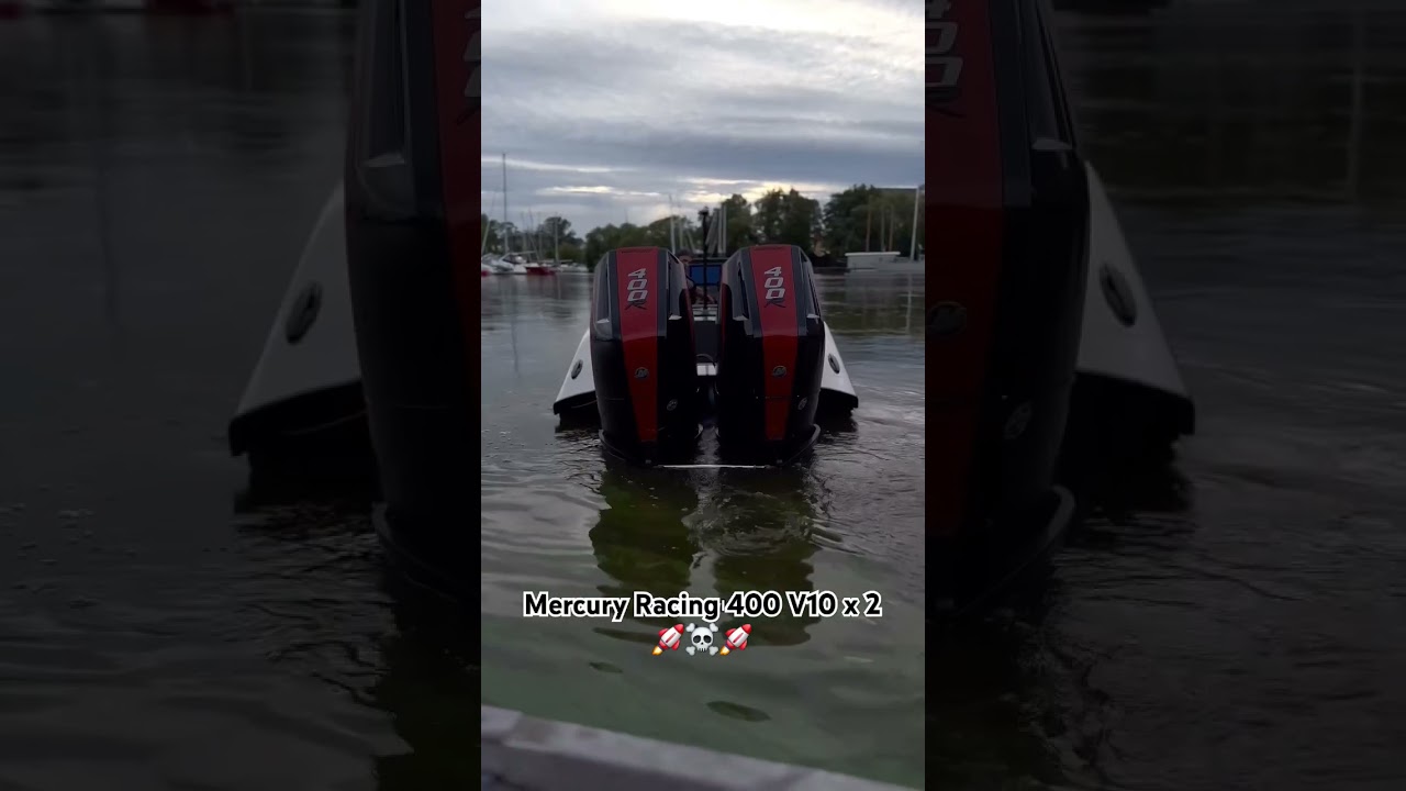 Mercury Racing V10 400 x 2 ☠️🚀 