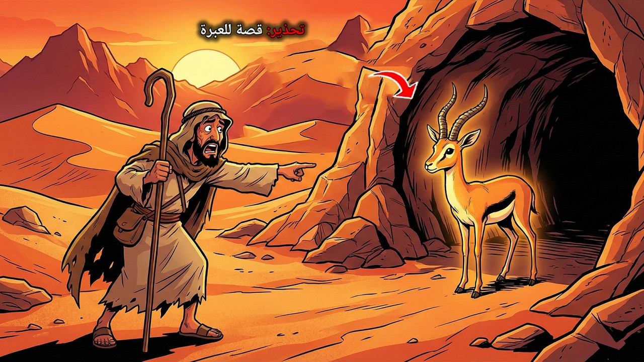 #قصة الراعي الذي لحق بغزال غريب إلى مغارة مهجورة.. فكان بانتظاره شيخ يملك مفتاح كنوز الأرض!
