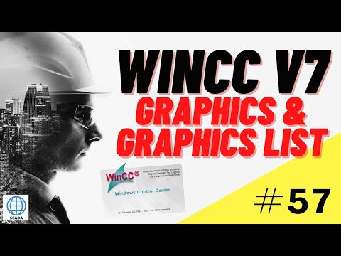 Working with graphics and graphics list in WinCC V7. SCADA Tutorial #57