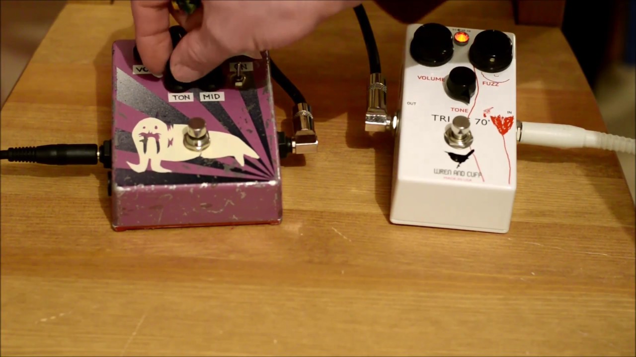 Tabouret Demos - Triangle Big Muff Clones Comparison