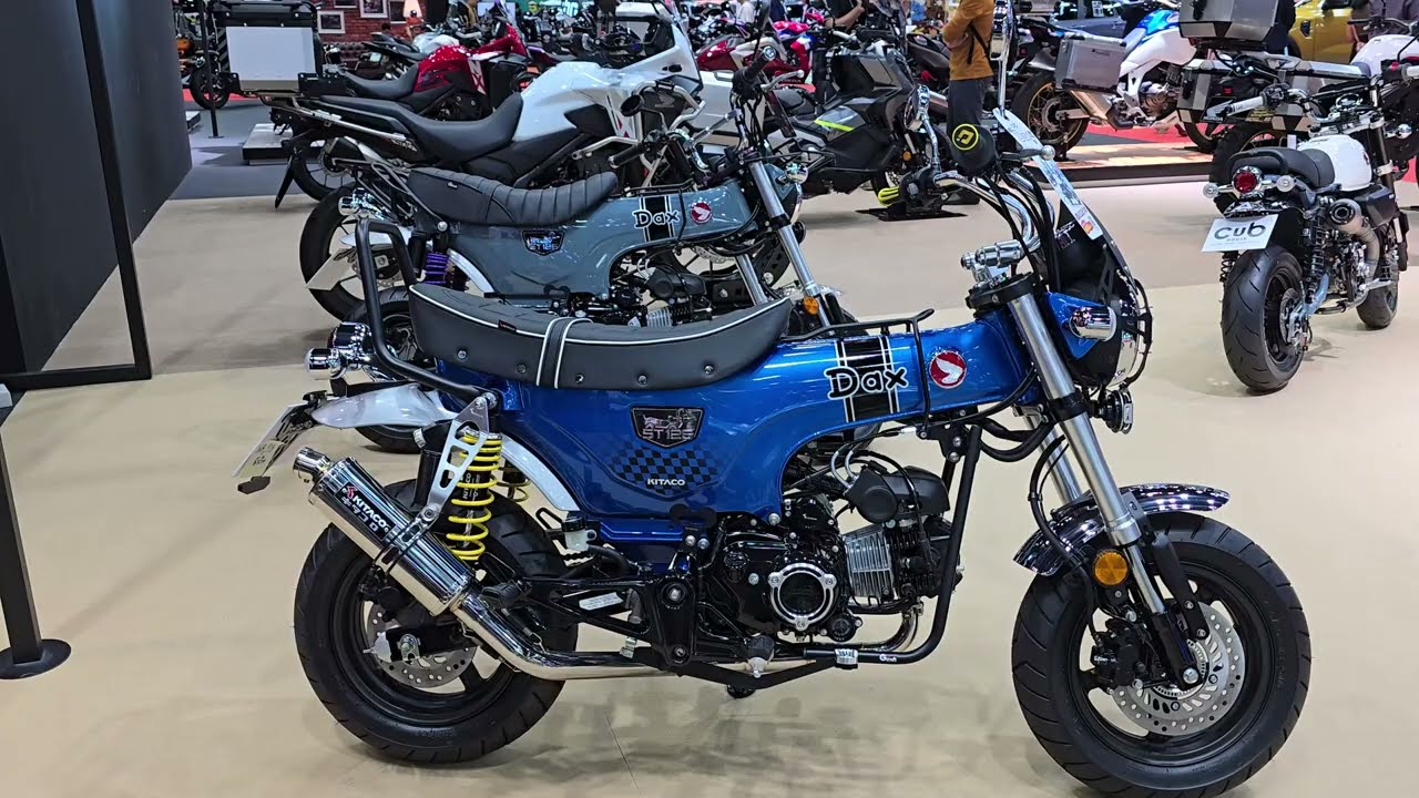 Honda Dax ST125 KITACO - YouTube