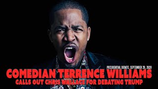 Terrence Williams Unloads on Moderator Chris Wallace for Debating Trump Must Watch