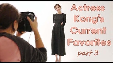 [Eng Sub]배우 공효진의 파우치 속 애정템으로 한 메이크업 3편 HyoJin Kong's Current Favorite Makeup Items Part 3