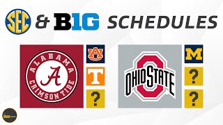 Creating the New SEC and Big Ten Schedule