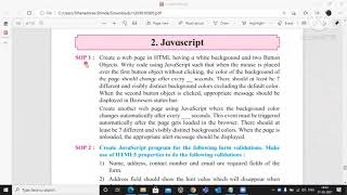 std 12 //java script //SOP 1 // Part 2