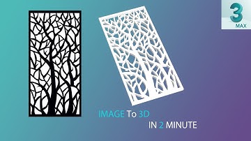 How To Create CNC Design In 3Ds Max