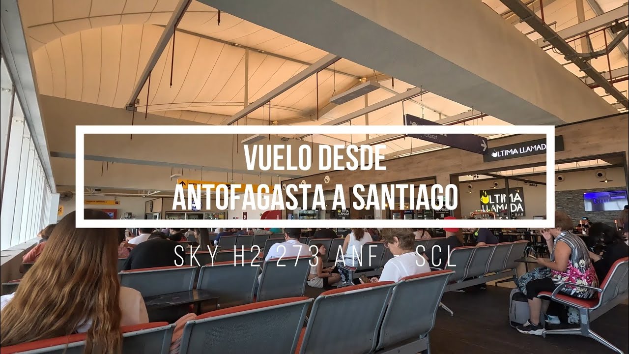 Vuelo SKY H2 273 desde Antofagasta a Santiago