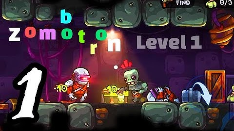 With beautiful graphics and sounds! Zombotron Re-Boot - Gameplay Walkthrough Part 1 (Android)