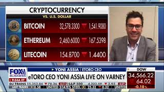 EToro CEO Yoni Assia Appears On FOX Business EToro CEO Yoni Assia Appears On FOX Business