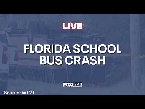 Multi-vehicle crash involving Polk County Florida school bus shuts down
