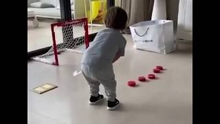 Alex Ovechkin On Son Sergei's First Skate: “He Fell, Got Up, Asked