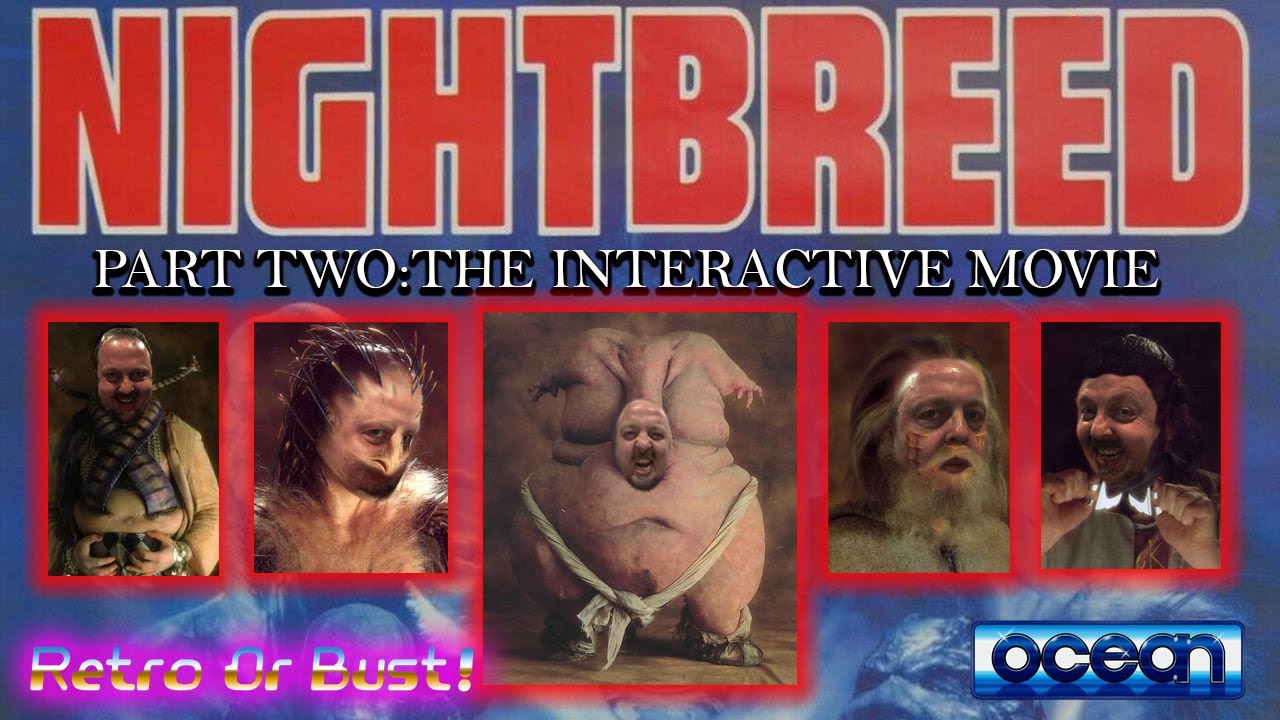 Nightbreed The Interactive Movie Amiga Longplay & Review Featuring Nicholas Vince! | Retro Or Bust!