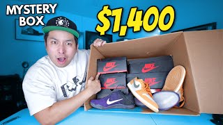 Unboxing A $1400 Sneaker Beater Box (SO MUCH JORDAN 1s!)
