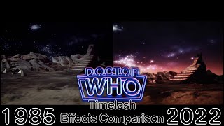 Doctor Who: Timelash Effects Comparison