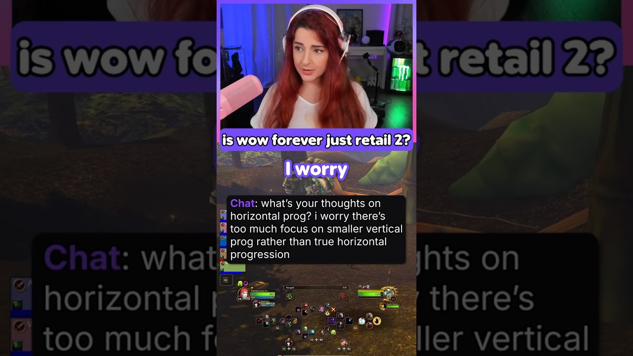 is wow forever just retail 2? 👀 horizontal v vertical progression