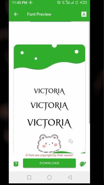 Cara mengubah gaya font di Infinix