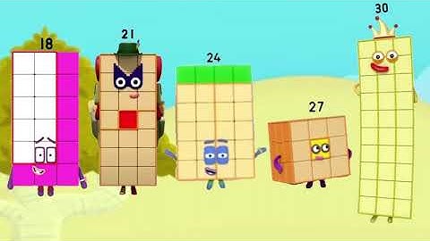 Numberblocks 3’s brand new theme song