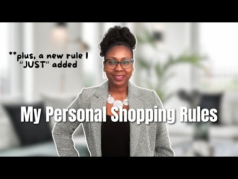 My 6 Personal Shopping Rules (how I OUTSMART my wallet to SAVE money) | FRUGAL LIVING