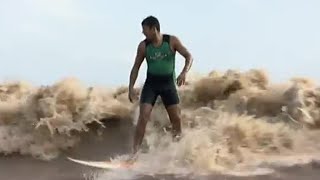 Surfing the World's Longest Wave! | Equator | BBC Studios